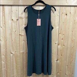 Quince Women’s Tencel Jersey Swing Dress Size XL